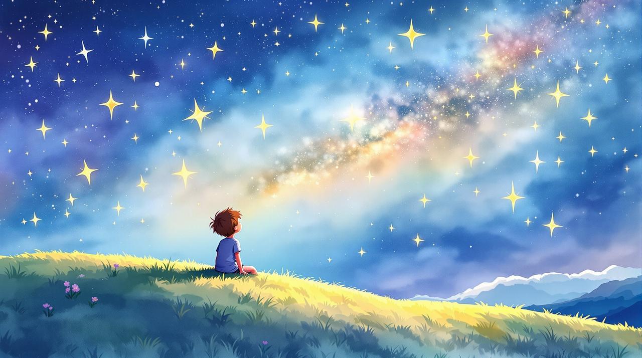88影视网 - 手绘动画短片：星空之梦 投稿封面